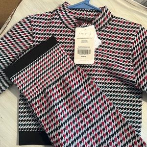 Fabletics Set Leggings and long sleeve crop top NWT